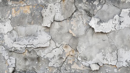Fototapeta premium A wall with cracks and holes in it