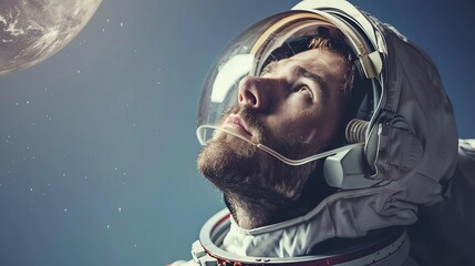 astronauts wear full uniforms