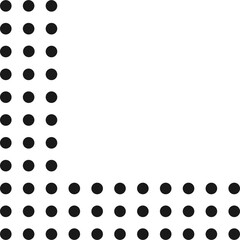 Geometric Doted Dot Shape