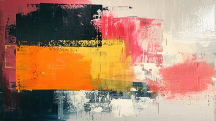 Brighten up your home with an original abstract painting.