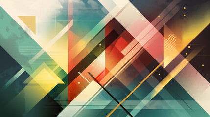 Geometry image business illustration background