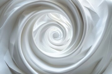 abstract white spiral lines pattern background