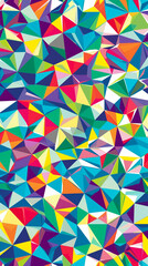 Seamless colorful with geometric clarity in a abstract pattern