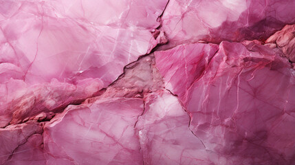 Fototapeta premium Painted Beautiful Dark Pink Colors With Marbled Stone Texture Background