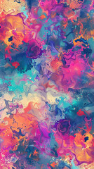 Seamless colorful with subtle effects in a abstract pattern