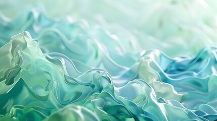 Obraz premium Captivating Abstract Business Background with Fluid Crystal Formations and Soft Gradient Hues