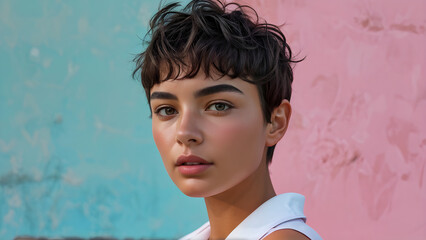 Chic Pixie Cuts on Caucasian Woman, Elegant Pixie Hairstyles for Western Woman, Stylish Pixie Cuts for Beautiful White Women, Sophisticated Pixie Haircuts on Lovely European Ladies