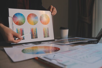 UX UI design process for modish mobile application and website . Creative prototype of wireframe...