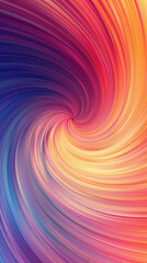 Seamless dynamic with subtle effects in a gradient swirls