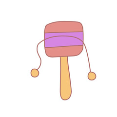 Vesak Day Buddhism Icons Set Vector