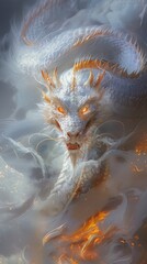 fantasy chinese dragon background wallpaper - photo resources