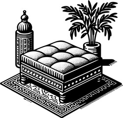 Ottoman furniture icon 13