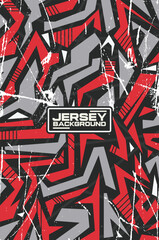 Sports jersey  pattern, racing background vector for camper car wraps and more