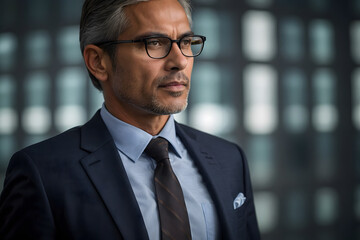 Fototapeta premium A portrait of a successful businessman 