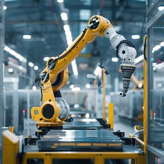 Advanced automotive manufacturing robotic arm
