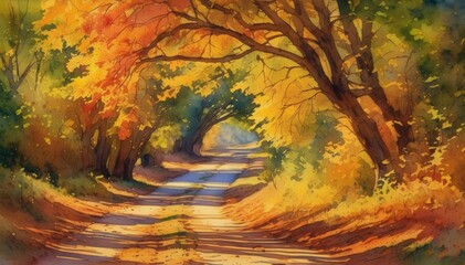 Watercolor Scenery