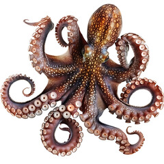 Fototapeta premium Octopus, for underwater animal or fish themes