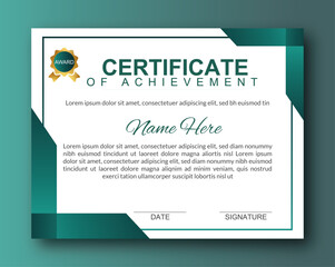 certificate design