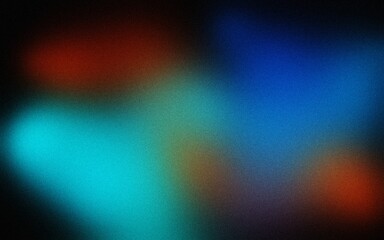 dark blue red , template empty space shine bright light and glow , grainy noise grungy spray texture color gradient rough abstract retro vibe background