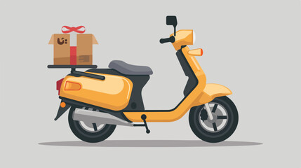 Delivery design over gray backgroundvector illustration