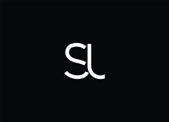 SL  modern logo design and creative logo