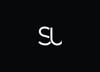 SU modern logo design and creative logo