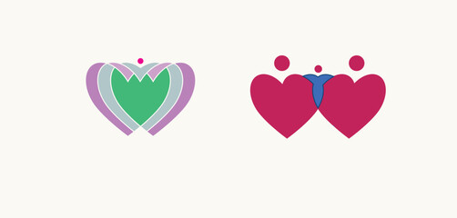 Heartfelt Icon Simple Yet Elegant Logo Concepts