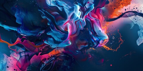 Abstract wallpaper or background design concept