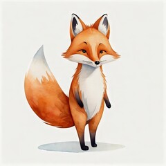 fox cartoon illustrations 