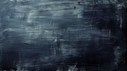 Obraz premium Blackboard with chalk. Dark textured background. Grunge style worn surface.