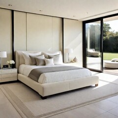 modern living room with sofa