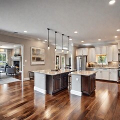 modern kitchen interior