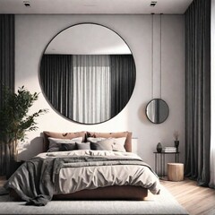bedroom with bed