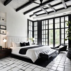 luxury comfortable bedroom