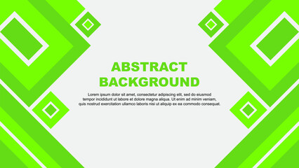 Abstract Background Design Template. Abstract Banner Wallpaper Vector Illustration. Light Green Cartoon