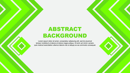 Abstract Background Design Template. Abstract Banner Wallpaper Vector Illustration. Light Green Design