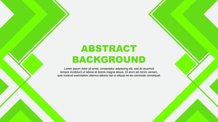 Abstract Background Design Template. Abstract Banner Wallpaper Vector Illustration. Light Green Banner
