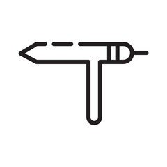 Therapy Inhalation Medical Line Icon