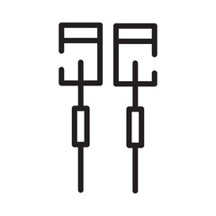 Therapy Equipment Medical Line Icon