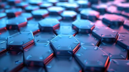 Obraz premium Dynamic Adaptability: How backdrop hexagon seamlessly adapts to diverse professional needs.