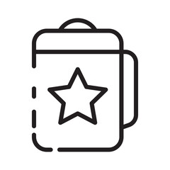 Drink Food Tools Line Icon