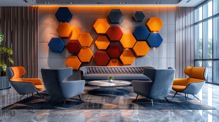 Timeless Sophistication: The enduring appeal of backdrop hexagon in professional aesthetics.