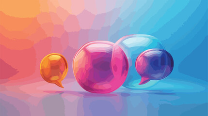 Figure round chat bubbles icon vector illustraction design