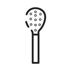 Cook Kitchen Skimmer Line Icon