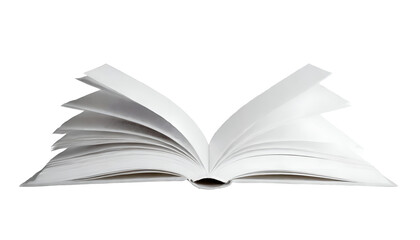 Fototapeta premium Realistic open book side