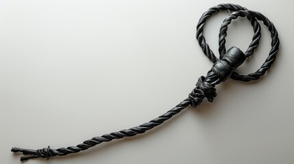 Rope,Whip,Spear on a white background.