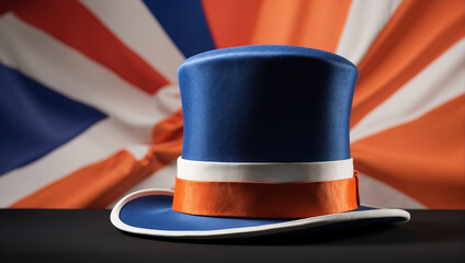 netherland cap with flag