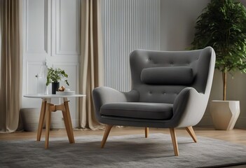 interior design armchair grey concept home Modern