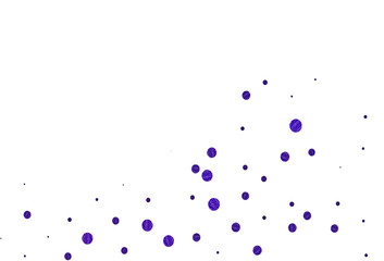 Light purple vector cover with spots.