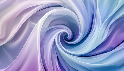 dynamic circular swirls of lavender and cerulean, ideal for an elegant abstract background